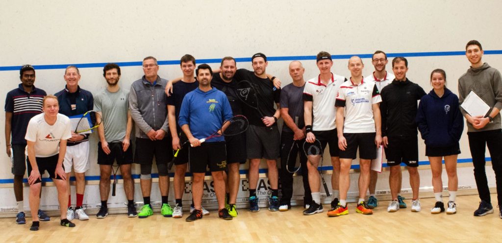 Teilnehmer der Sächsischen Doppelmeisterschaft 2022 in der BallsportARENA Dresden