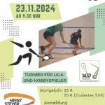 Plakat 1. Sächsiches Squash Ranglistenturnier 2024-25