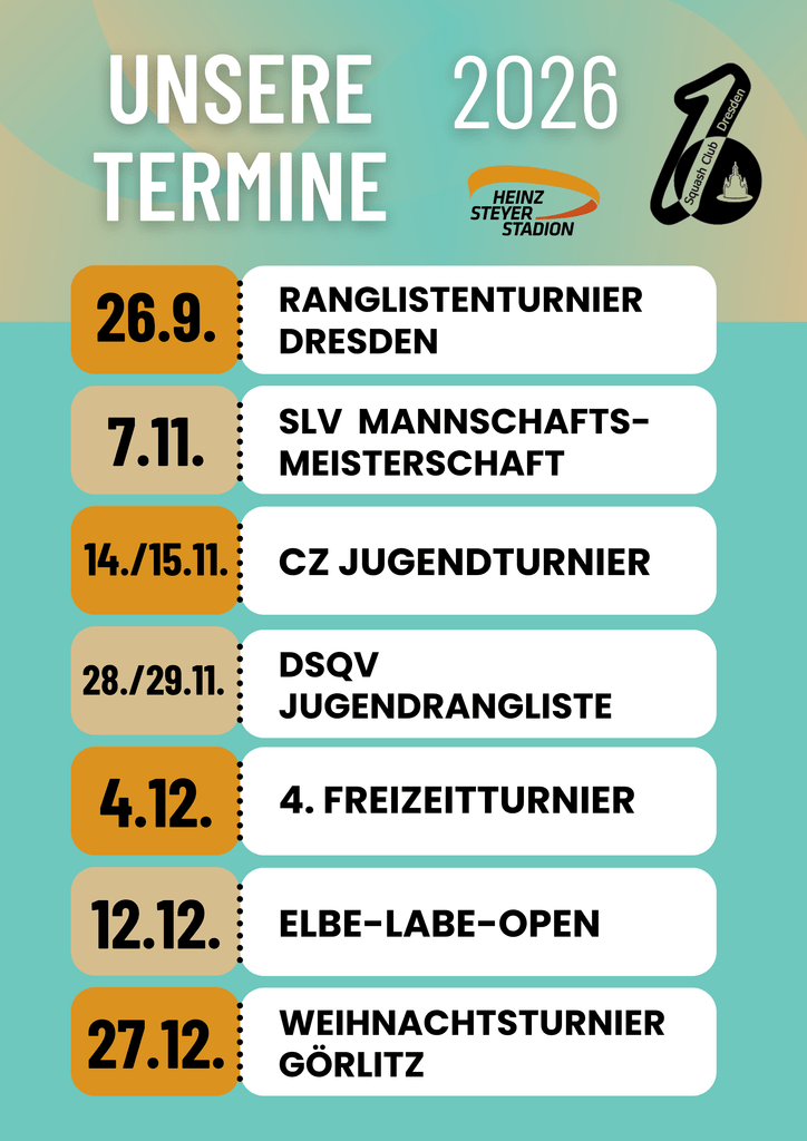 Rangliste Sachsen Beitragsbild Termine 2026 - 2