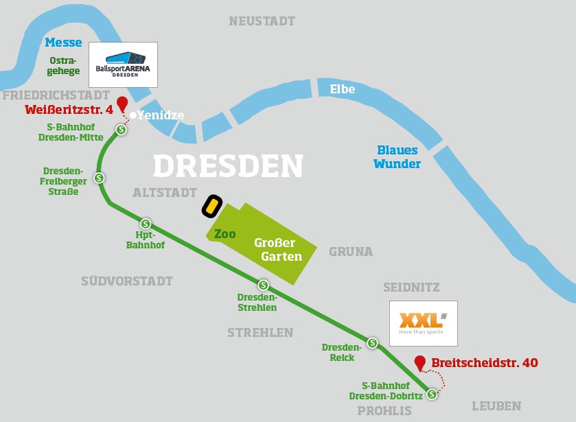 Lageplan Dresden